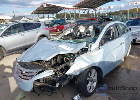 2013 Hyundai Sonata Limited from USA, damaged, VIN 5NPEC4AC9DH608265